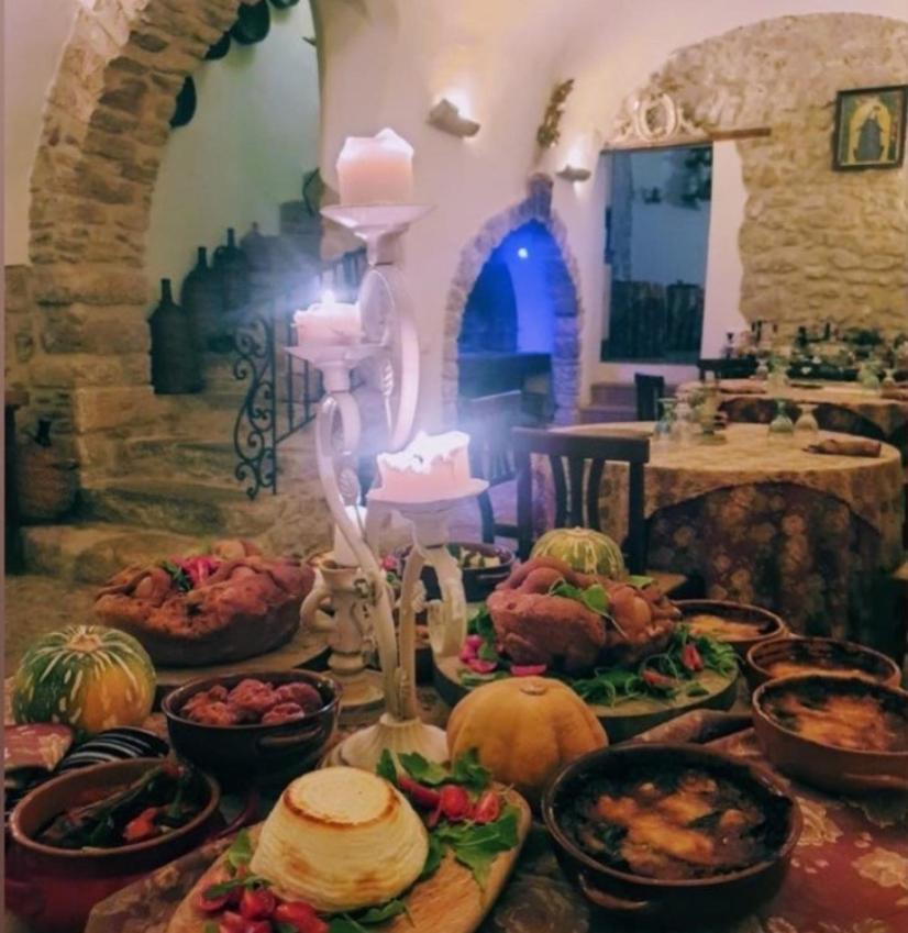 Agriturismo Masseria Pozzo 斯佩隆加 外观 照片